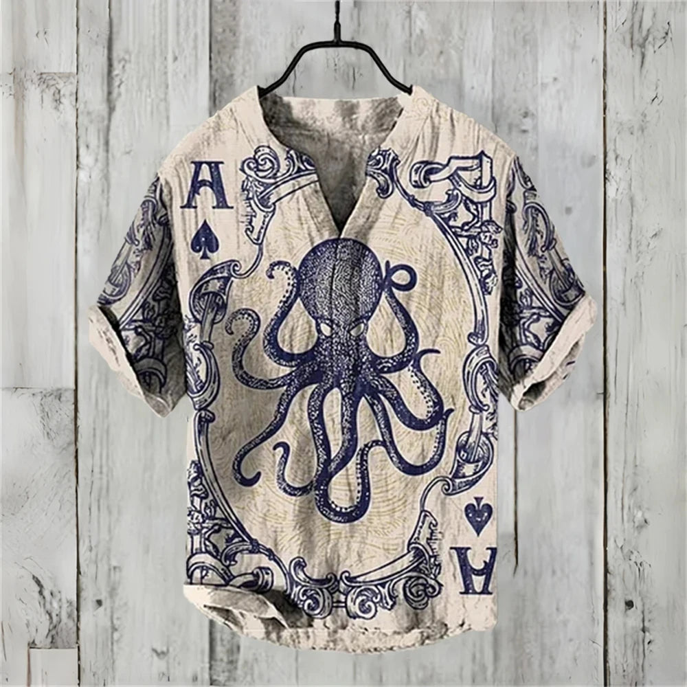 Ink Vice Octo-Riot Polo – Tentacles, Trouble & Tour-Ready Threads for Summer Chaos - Premium polo shirt from dsers - Just $25.99! Shop now at Lizard Vigilante