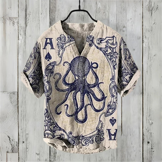 Ink Vice Octo-Riot Polo – Tentacles, Trouble & Tour-Ready Threads for Summer Chaos - Premium polo shirt from dsers - Just $25.99! Shop now at Lizard Vigilante