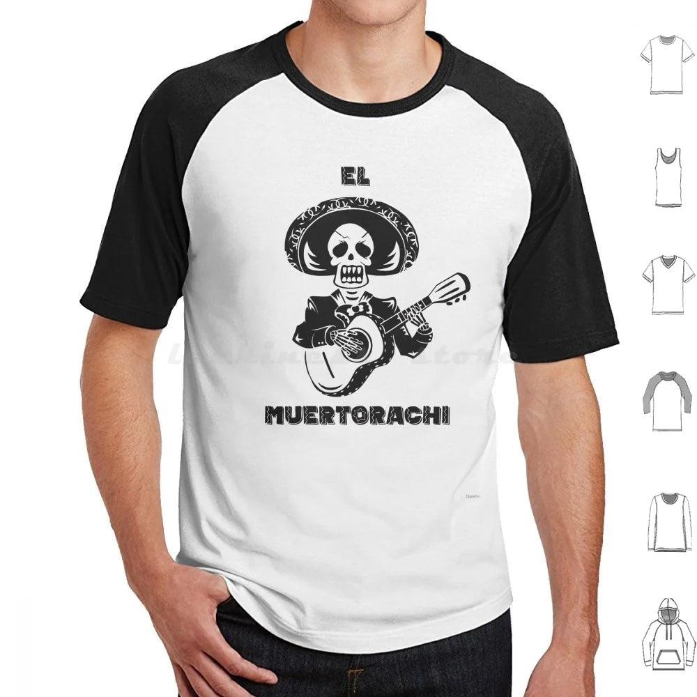 El Muertorachi T Shirt Men Women Kids 6xl El Mariachi Mexico Mexican Guitar Guitar Player Death Dead Day Of The Dead Skull - Premium T-Shirt from DS - Just $22.99! Shop now at Lizard Vigilante