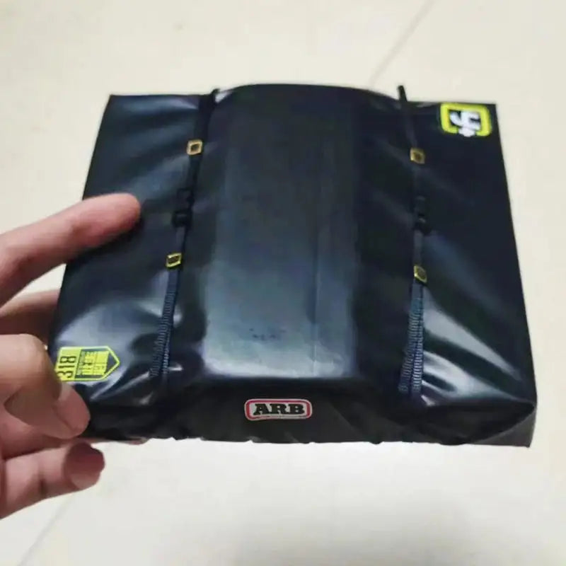 Simulated Tent Bag Side Tent Mood Accessory for 1/8 1/10 RC Track Car Traxxas TRX4 Defender Bronco AXIAL SCX10 RC4WD Decoration