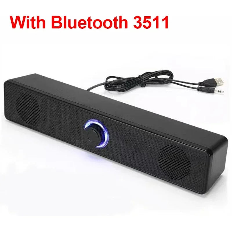 Computer Desktop High-quality Bluetooth Wired Dual-purpose High-volume Microphone Two-in-one Speaker Home Surround Audio System
