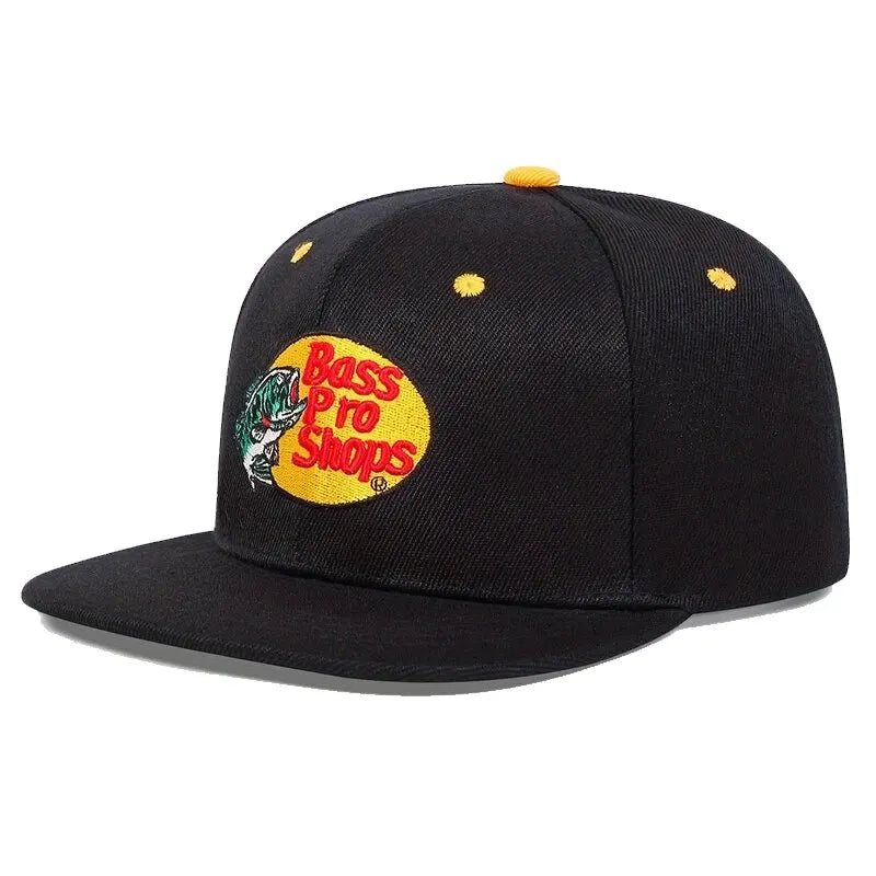 Bass Pro Adjustable Embroidery Hip-Hop Style Hats For Outdoor - Premium Baseball cap from Lizard Vigilante - Just $19.88! Shop now at Lizard Vigilante