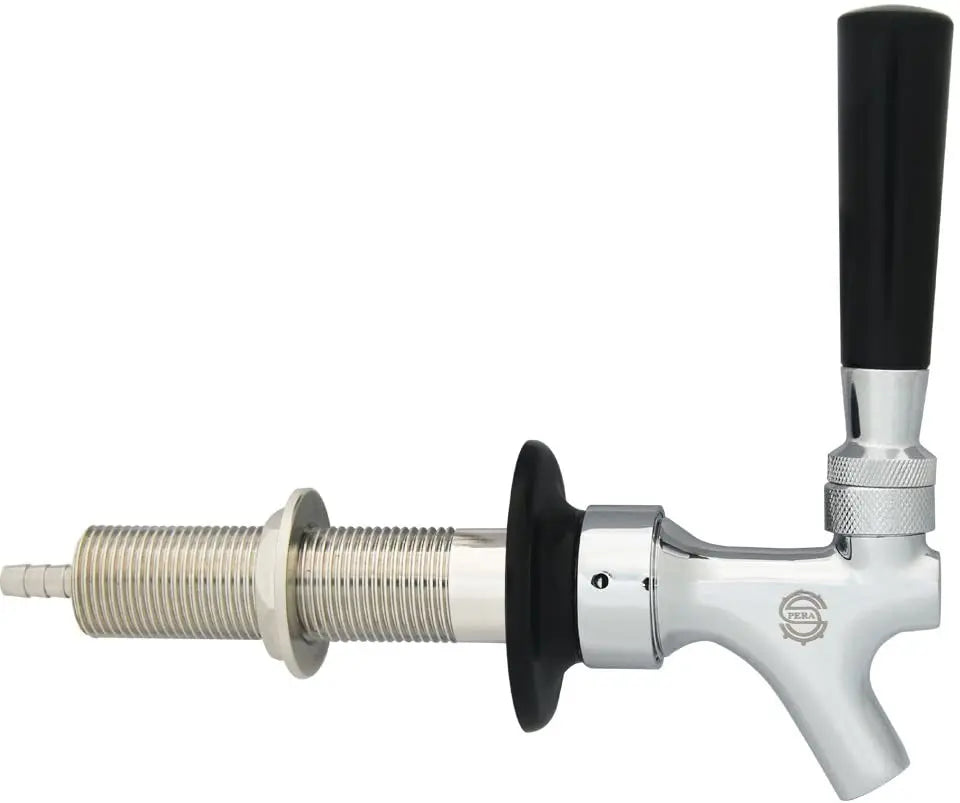 G5/8 Beer Faucet Adjustable Draft Beer Tap Faucet Shank with Chrome Plating – Stainless Steel Core Draft Keg Tap for Keg - Premium beer faucet from Lizard Vigilante - Just $35.99! Shop now at Lizard Vigilante