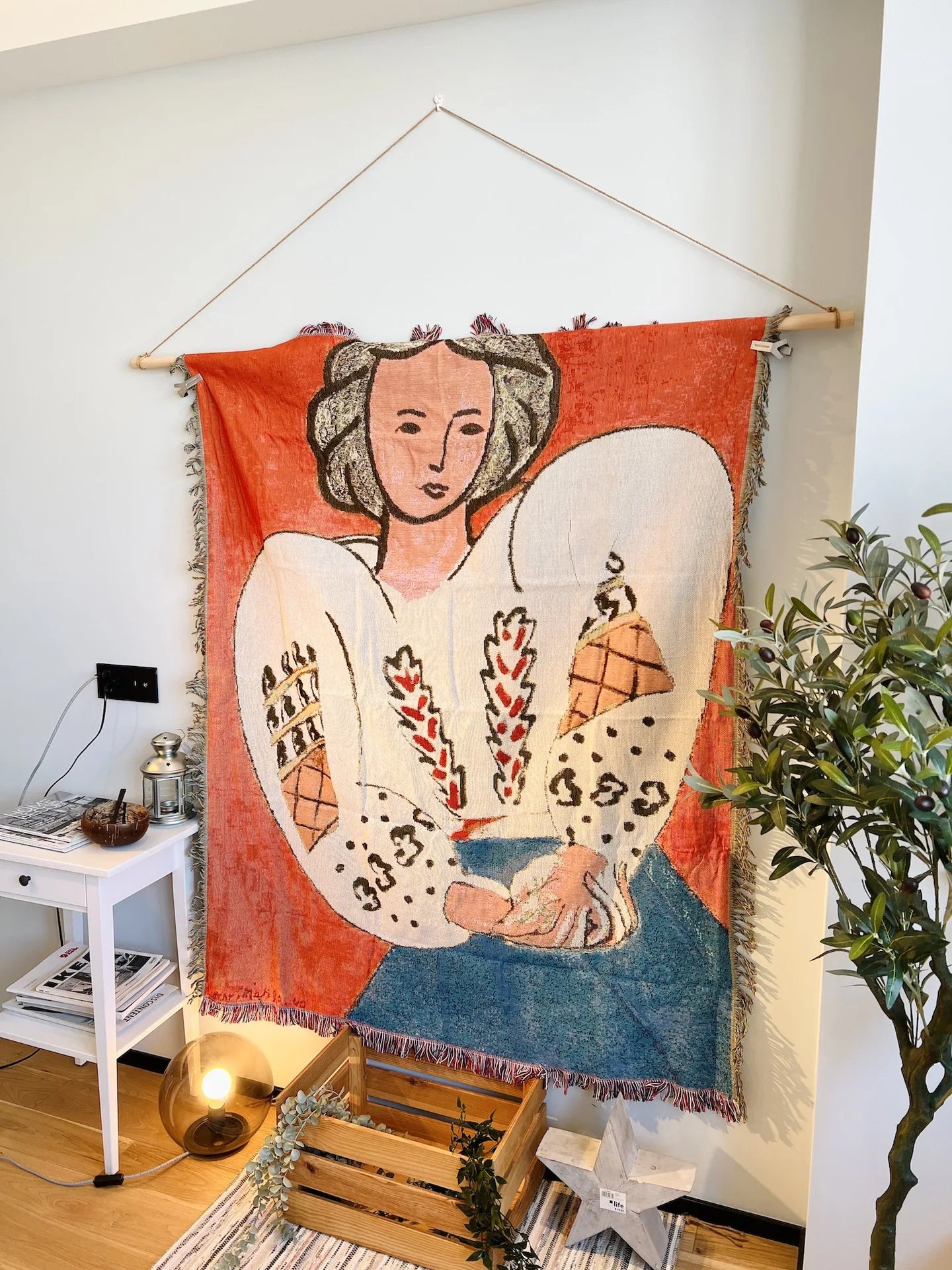 Casual Blankets Bed Decoration Woman Henri Matisse Carpet Sofa Sofa Blanket Throw Blankets Leisure Rug Single Tapestry drop ship