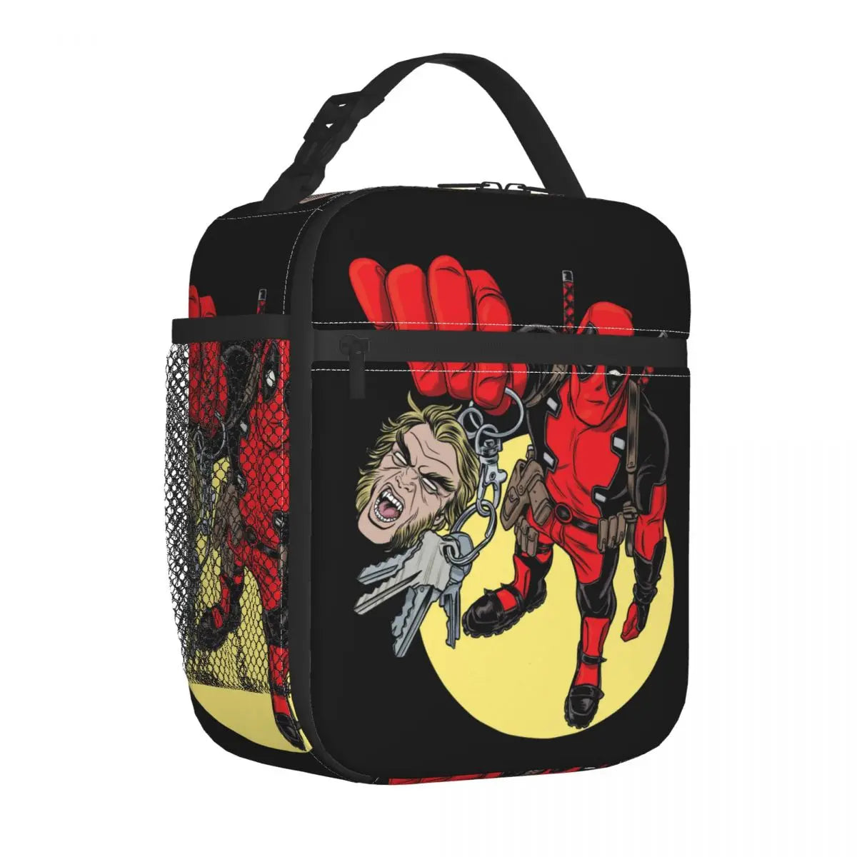 Deadpool Film-Inspired Insulated Lunch Bag – High-Capacity Thermal Tote for Men, Women, College, and Picnics - Premium bag from Lizard Vigilante - Just $23.88! Shop now at Lizard Vigilante