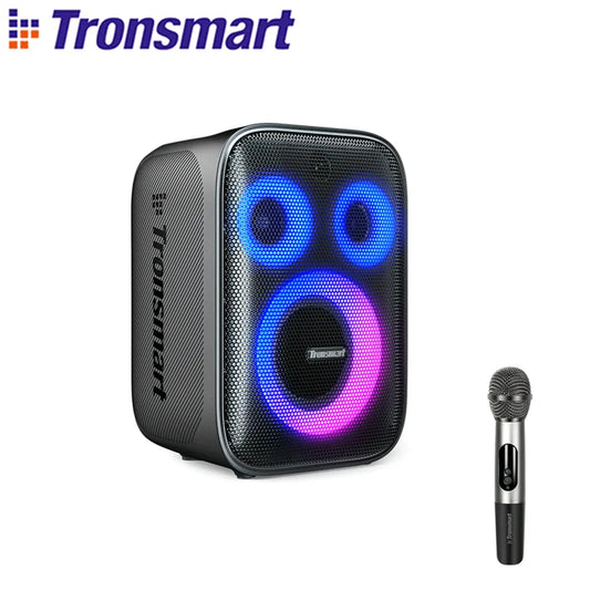 Tronsmart Halo 200 Speaker with Built-in Microphone,120W Output, 3 Way Sound System, Support Guitar Input, APP Control,for Party - Premium  from Lizard Vigilante - Just $399.99! Shop now at Lizard Vigilante