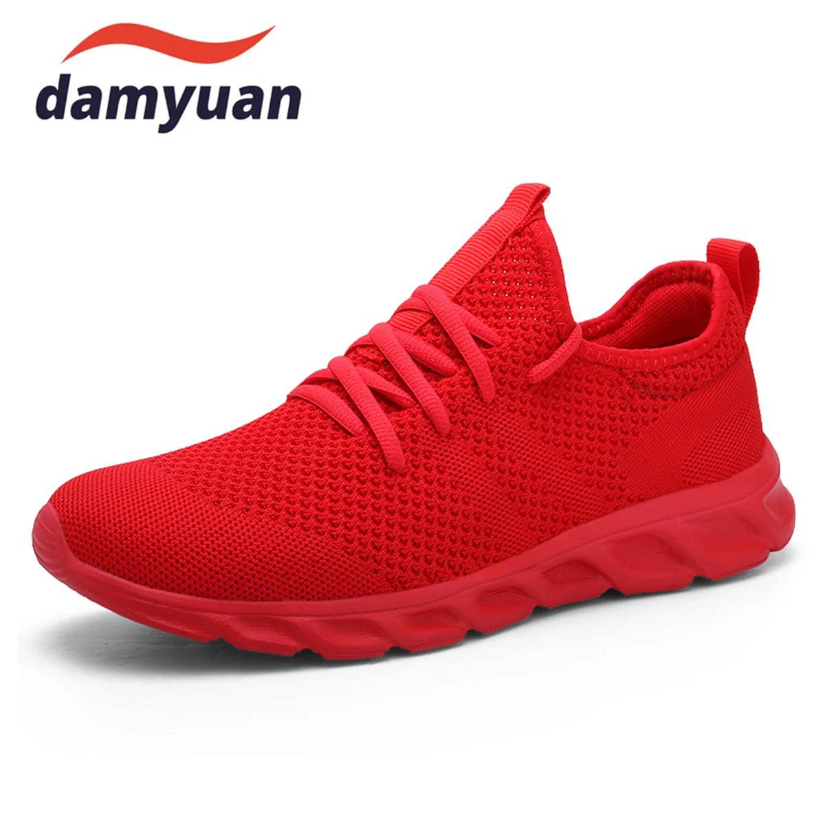 Fujeak Men's Running Shoes Non-slip Knitting Mesh Breathable Shoes Men Sneakers Male Casual Jogging Men Sport Shoes Zapatos - Premium  from Lizard Vigilante - Just $21.99! Shop now at Lizard Vigilante