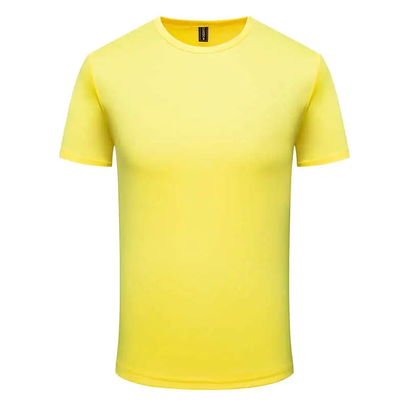 The Ultimate Quick-Dry Round Neck T-Shirt – Large Size Men's & Women's Breathable & Comfy Polyester Tee (Up to 4XL) for Casual Adventures - Premium t-shirt from Lizard Vigilante - Just $23.88! Shop now at Lizard Vigilante