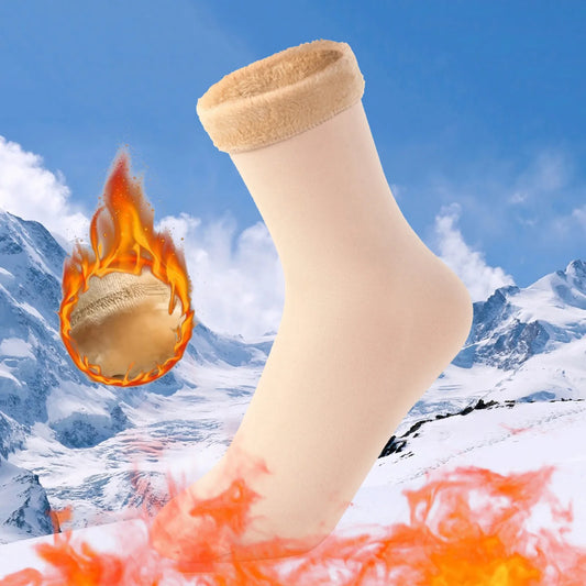 Winter Warm Thermal Socks for Men and Women | Extra Thick Insulated Heated Crew Boot Socks for Extreme Cold Weather - Premium socks from Lizard Vigilante - Just $12.88! Shop now at Lizard Vigilante