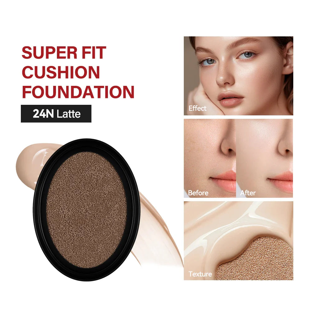 Cushion Foundation Refill Waterproof Covering Foundation Cosmetics Korean Makeup Bb Cream Foundation Tone Up Cream Water Proof