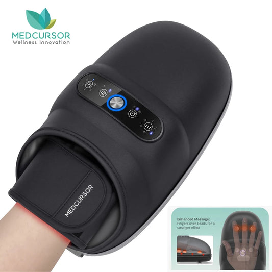 Iron Requiem Hand Massager – Wireless Air‑Compression & Heat Therapy by Medcursor - Premium massager from dsers - Just $114.99! Shop now at Lizard Vigilante