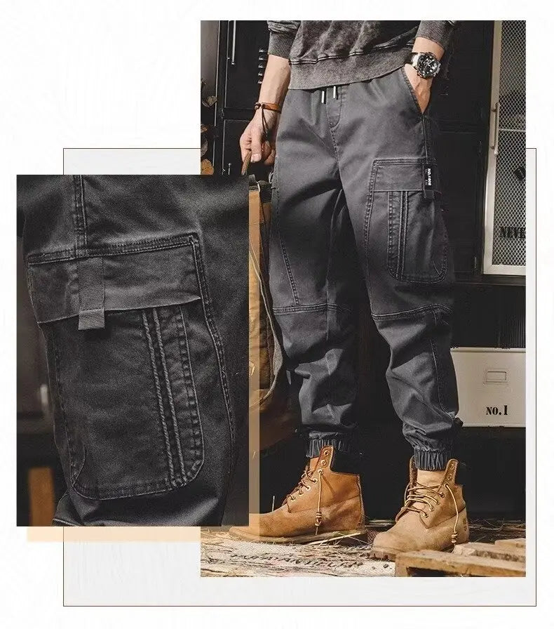 Versatile Cargo Pants - Comfort Meets Style - Premium pants from Lizard Vigilante - Just $32.88! Shop now at Lizard Vigilante