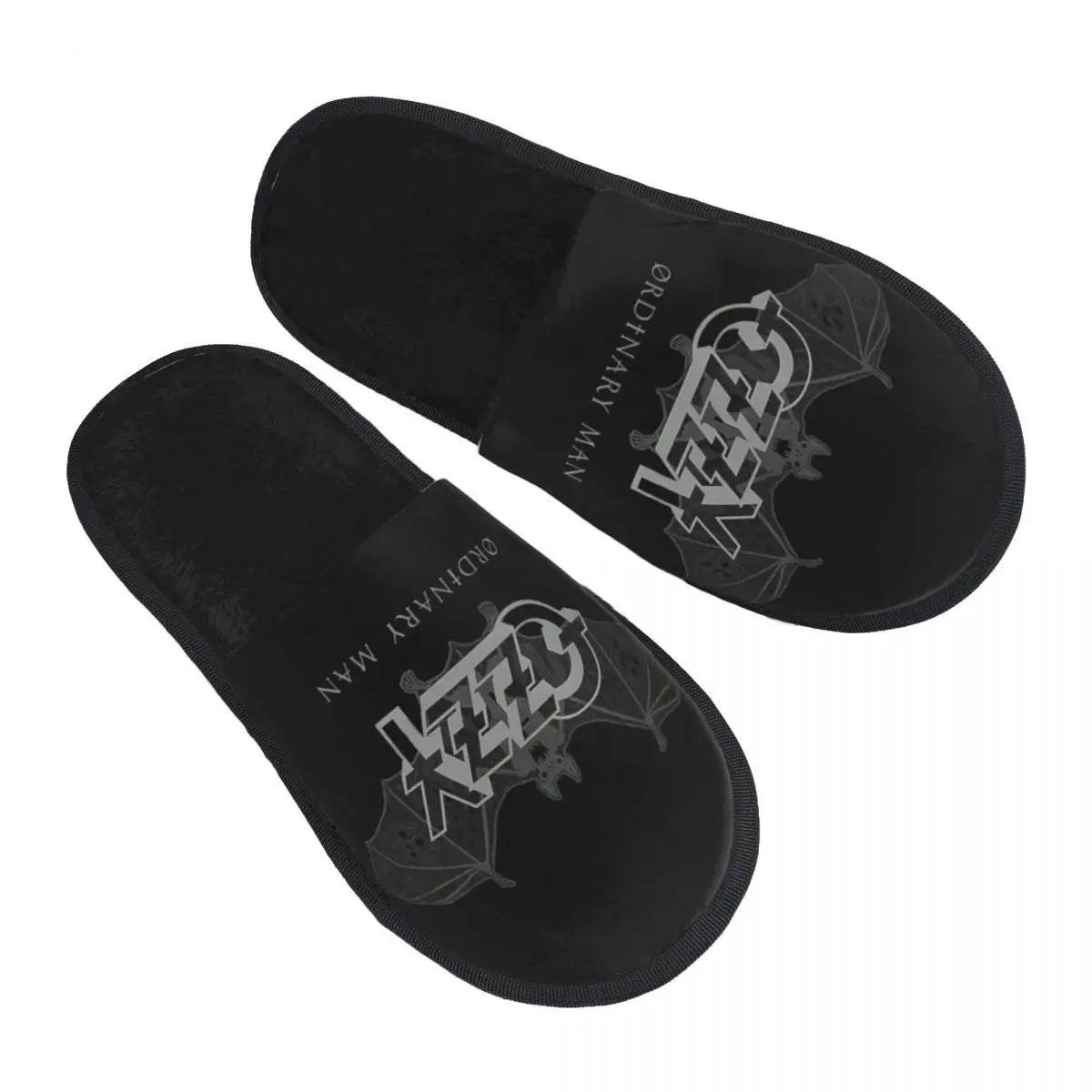 Ozzy Osbourne Slippers Heavy Metal Band Rock House Soft Warm Prince Of Darkness Memory Foam Fluffy Slipper Indoor Outdoor Shoes - Premium slippers from Lizard Vigilante - Just $21.99! Shop now at Lizard Vigilante