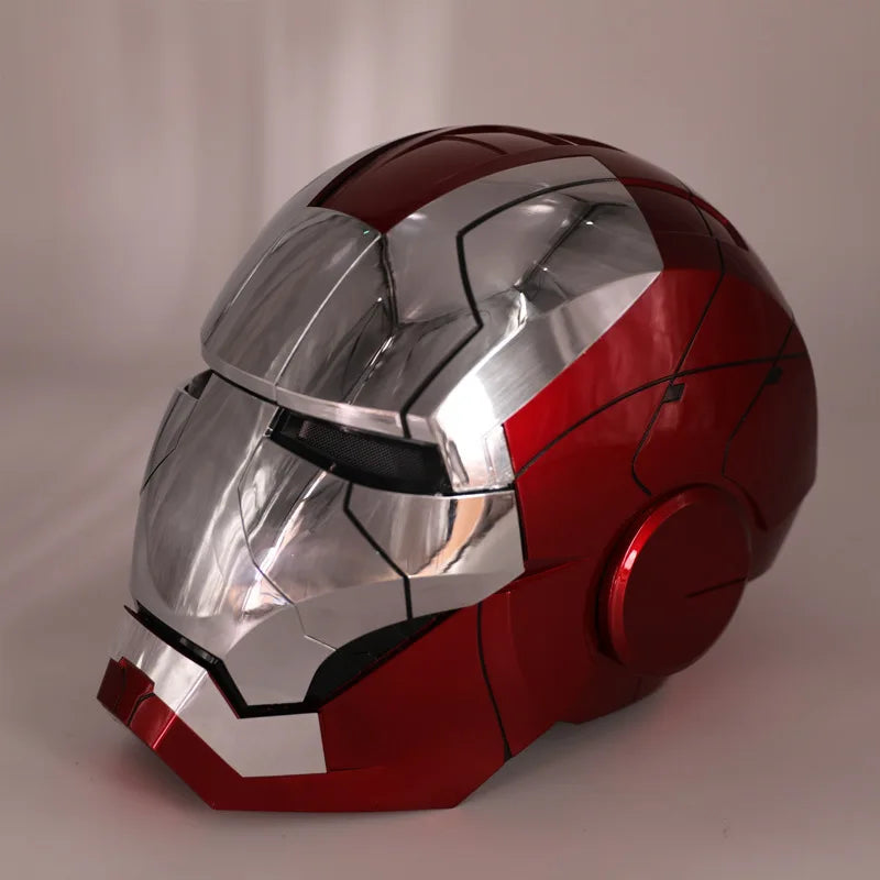 New AutoKing 1:1 Mk5 Iron Man Helmet Cosplay Voice Control Eyes with Light Model Toys for Adult Electric Wearable Christmas Gift - Premium  from Lizard Vigilante - Just $199.99! Shop now at Lizard Vigilante