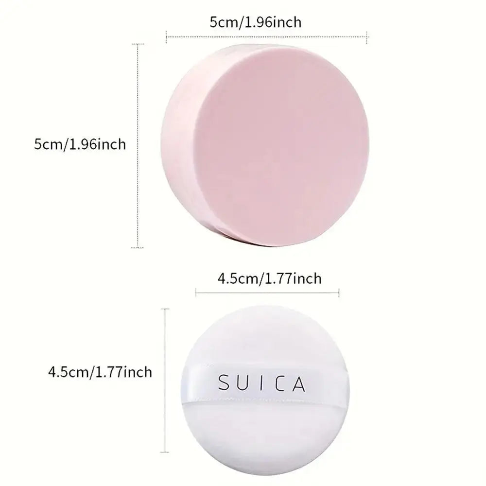 1Pcs Puff Powder Subpackage Empty Loose Powder Jars White Cap with Sifter Dispersion Powder Box 5g Macaron Cosmetics Container