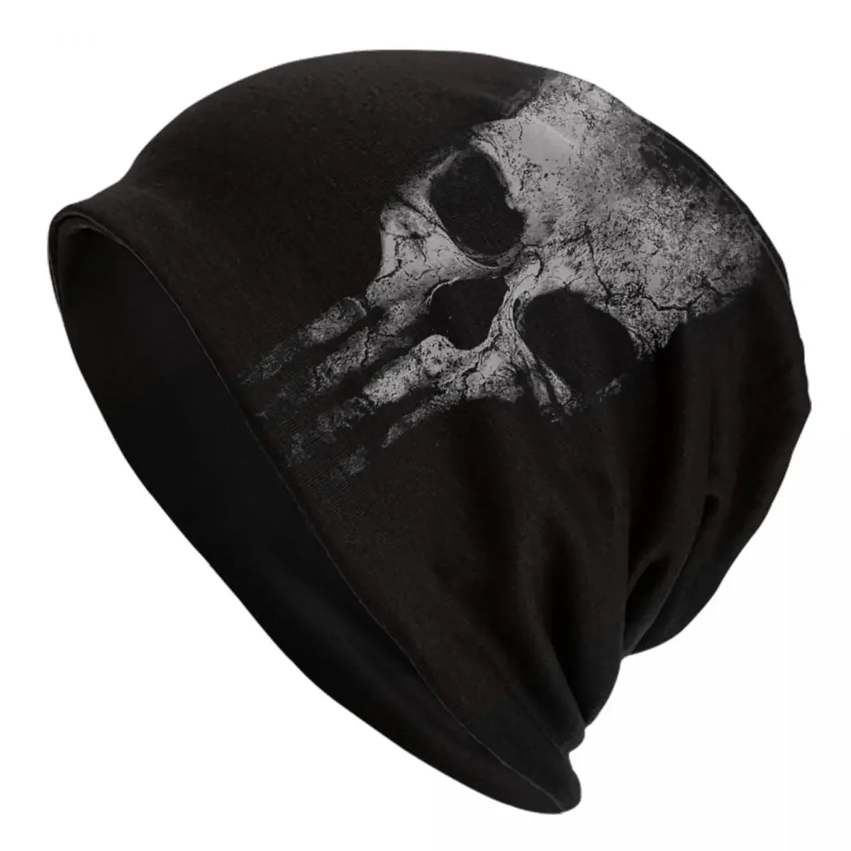 Punisher Skull Beanie – Heavy Metal Skeleton Cap for Men and Women, Ultimate Winter Knit Hat for Punk and Rock Fans - Premium beanies from Lizard Vigilante - Just $19.88! Shop now at Lizard Vigilante