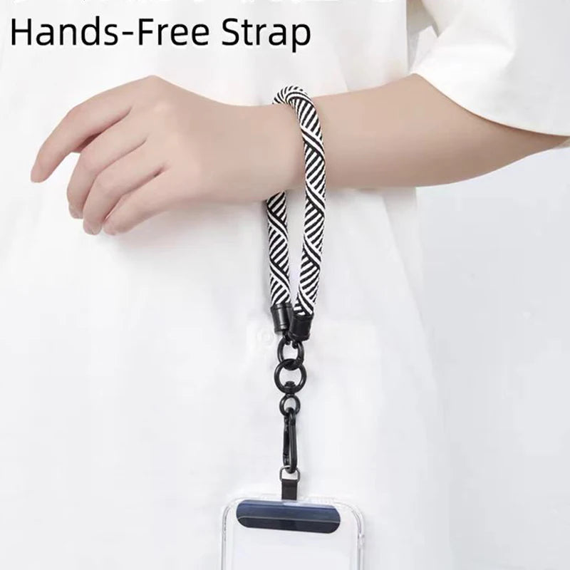 8mm Thick Anti-lost Mobile Phone Lanyard Crossbody Detachable Neck Cord Outdoor Sturdy And Durable Hanging Wrist Strap - Premium  from Lizard Vigilante - Just $4.99! Shop now at Lizard Vigilante