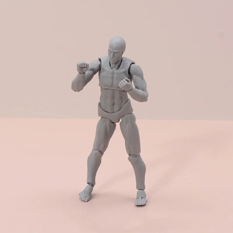 Articulated Human Figma Figurine Drawing Sketch People Statues Art Painting Joint Figurine Sculpture Decoration Desk Accessories