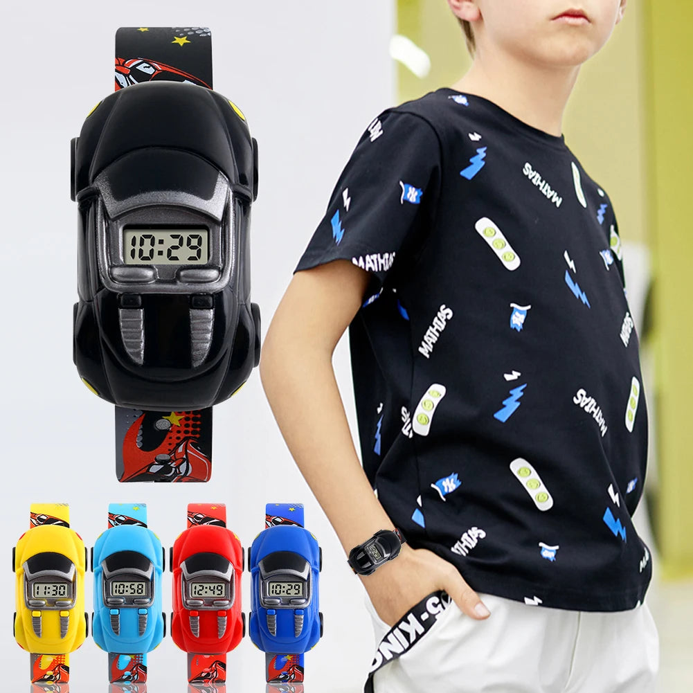 Cartoon Car Children Watch Toy for Boys - Fun & Fashion in One! - Premium watches from Lizard Vigilante - Just $16.99! Shop now at Lizard Vigilante