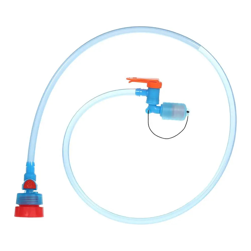 Hydration Drinking Tube 95cm Outdoor Cycling Camping Water Bottle Hose System With Self-Locking Silicone Nozzle
