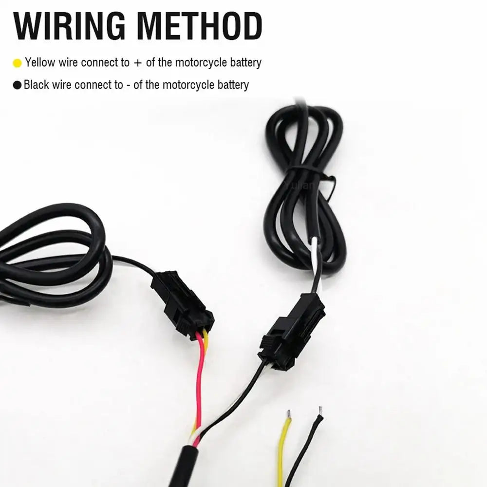 Motorcycle Bluetooth Speaker 12-80V Universal Hifi Sound Motorcycle Stereo Weatherproof Audio Amp System Handlebar Speaker