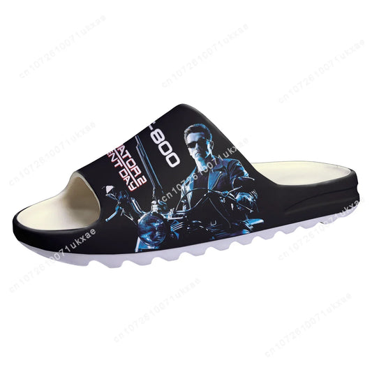 The Terminator Soft Sole Sllppers Movie Home Clogs Step On Water Shoes Mens Womens Teenager Step in Sandals - Premium slippers from Lizard Vigilante - Just $39.99! Shop now at Lizard Vigilante