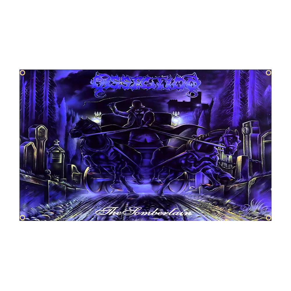 Dissection Heavy Metal Flag – 3x5 Ft Death/Black Metal Polyester Band Banner for Decoration - Premium flag from Lizard Vigilante - Just $19.99! Shop now at Lizard Vigilante