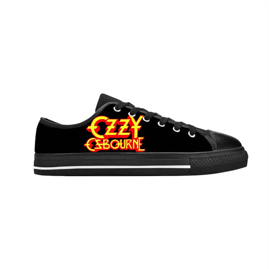 Unleash Your Inner Rock Star: Ozzy Osbourne 3D Print Casual Sneakers - Premium Shoes from Lizard Vigilante - Just $39.99! Shop now at Lizard Vigilante