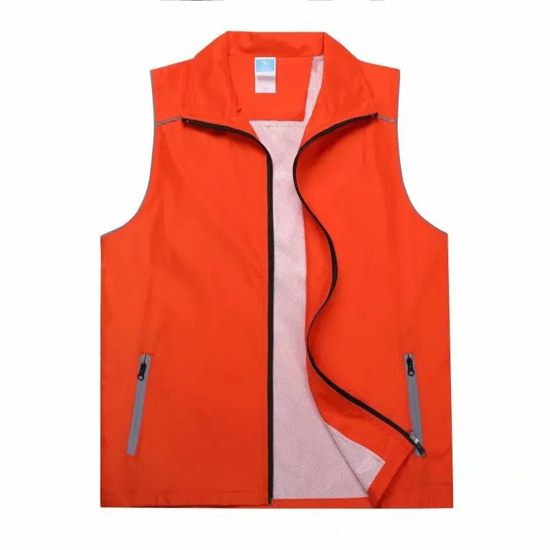 Night Reflective Safety Vest - High Visibility Workwear - Premium vest from Lizard Vigilante - Just $19.88! Shop now at Lizard Vigilante