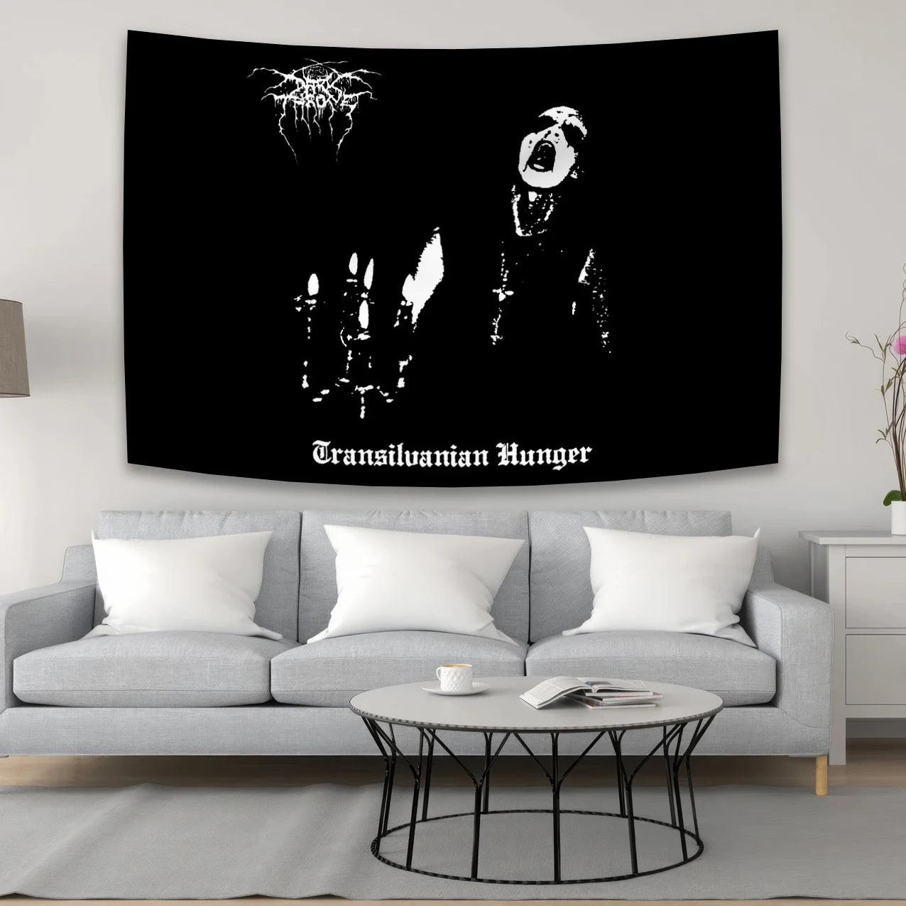 Darkthrones True Norwegian Black Metal Tapestry - Gothic Home Decor - Premium Tapestry from Lizard Vigilante - Just $20.99! Shop now at Lizard Vigilante