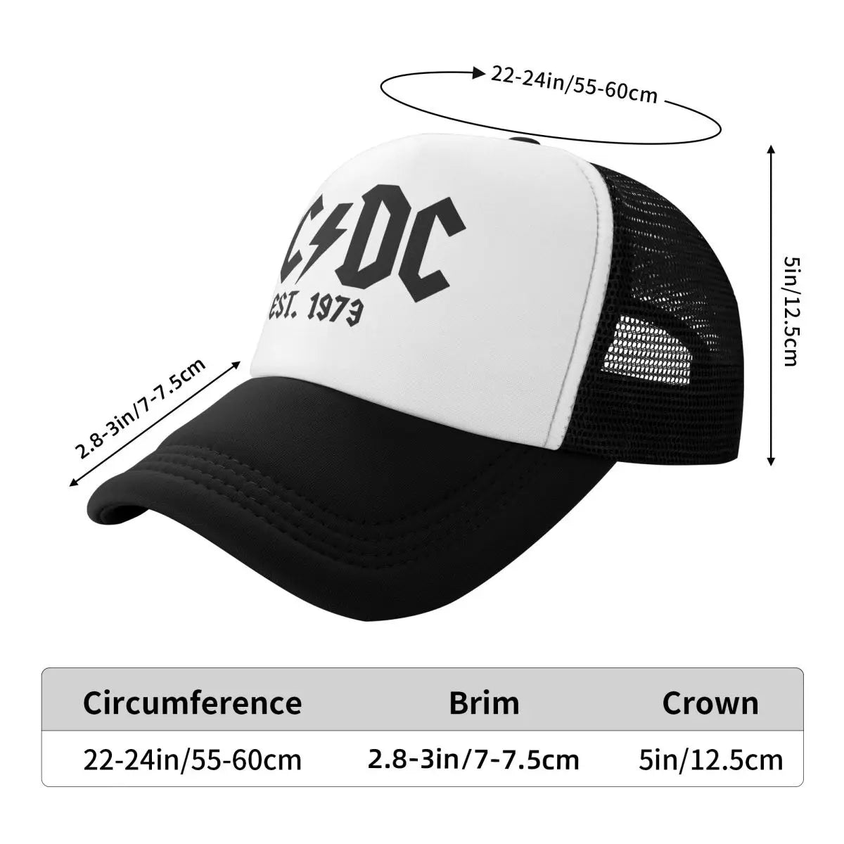 Thunderstruck: AC/DC Trucker Cap - Premium trucker cap from Lizard Vigilante - Just $23.88! Shop now at Lizard Vigilante