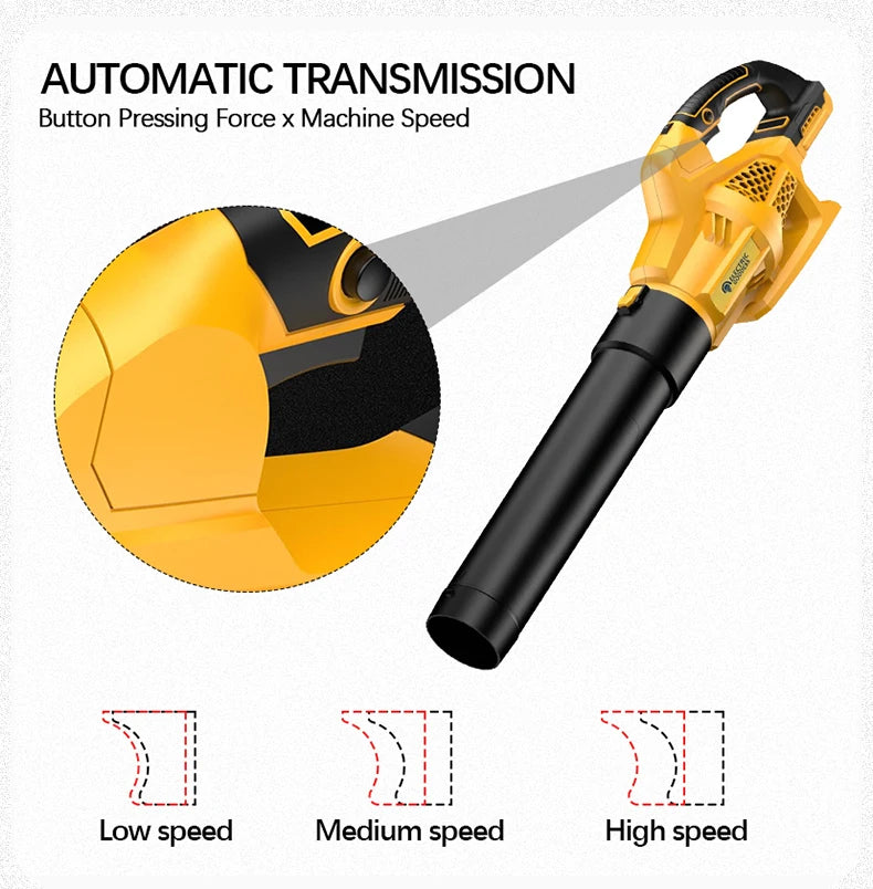 Electric Goddess EG-32000R — Cordless 6-Gear Air Blower Beast | 20V Compatible Superpower for Snow, Leaves, Dust & Chaos