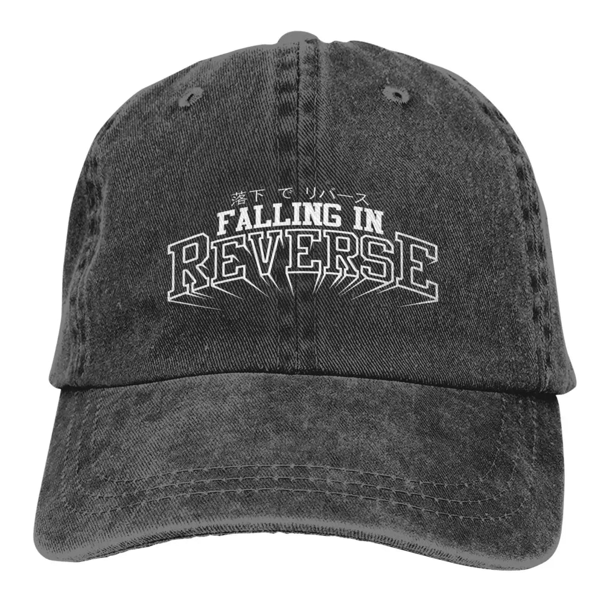 Falling In Reverse Baseball Caps - Premium hat from Lizard Vigilante - Just $23.88! Shop now at Lizard Vigilante