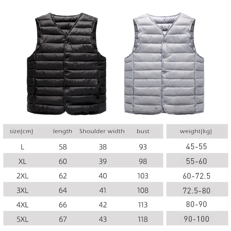 Warm Comfy Lightweight Windproof Cotton-Padded Sleeveless Jacket Vest - Premium vest from Lizard Vigilante - Just $33.88! Shop now at Lizard Vigilante