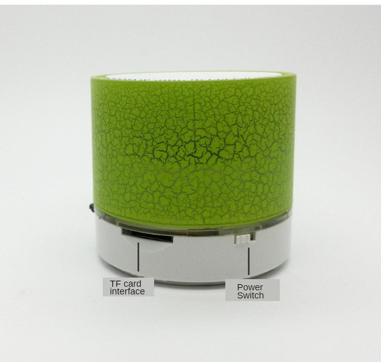 Bluetooth Mini Speaker Wireless Speaker Colorful LED TF Card USB Subwoofer Portable MP3 Music Sound Column For PC Phone