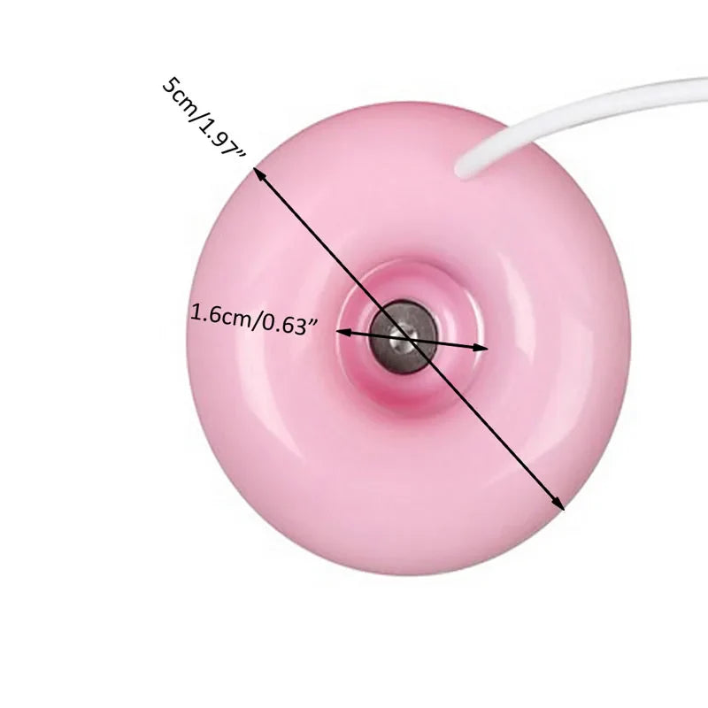 Hot Mini USB Air Humidifier Donuts Purifier Aroma Diffuser Steam For Office Home