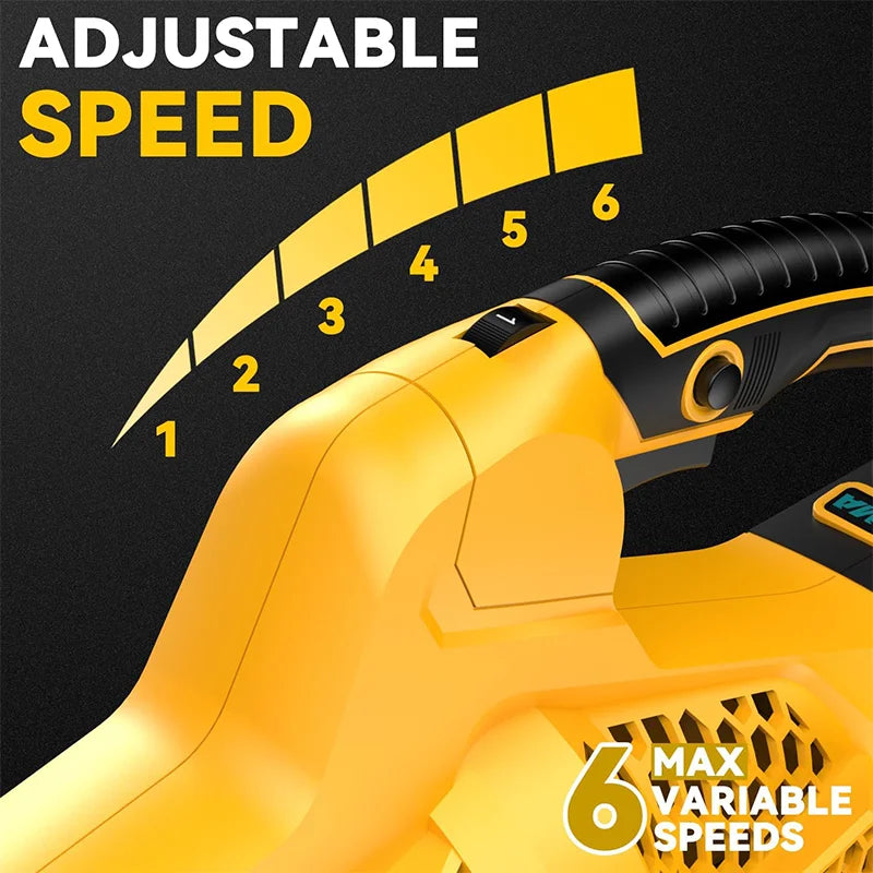 Electric Goddess EG-32000R — Cordless 6-Gear Air Blower Beast | 20V Compatible Superpower for Snow, Leaves, Dust & Chaos