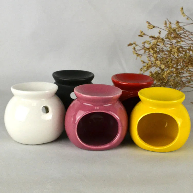 Essential Oil Burners Wax Melt Warmer Aromatherapies Aromas Diffuser Furnaces Ceramics Tealight Holder Decors