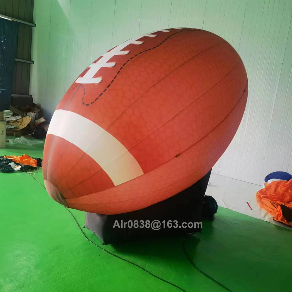 Giant Inflatable Football Replica Balloon Giant Inflatable Foot Ball Model For Advertising, Tailgate Parties, Shindigs, Raves, Hootenannies - Premium inflatable from Lizard Vigilante - Just $669.99! Shop now at Lizard Vigilante