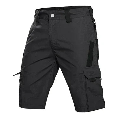 PAVEHAWK Black Camo Cargo Pants - Multi-Pocket Ripstop Waterproof Trousers for Men - Premium pants from Lizard Vigilante - Just $30.99! Shop now at Lizard Vigilante