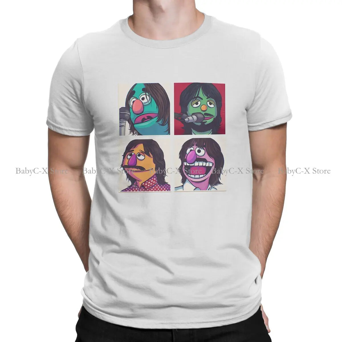 Muppet Muppet Fashion TShirts The Beatle Band Male Harajuku Tops T Shirt O Neck - Premium T-Shirt from Lizard Vigilante - Just $23.99! Shop now at Lizard Vigilante