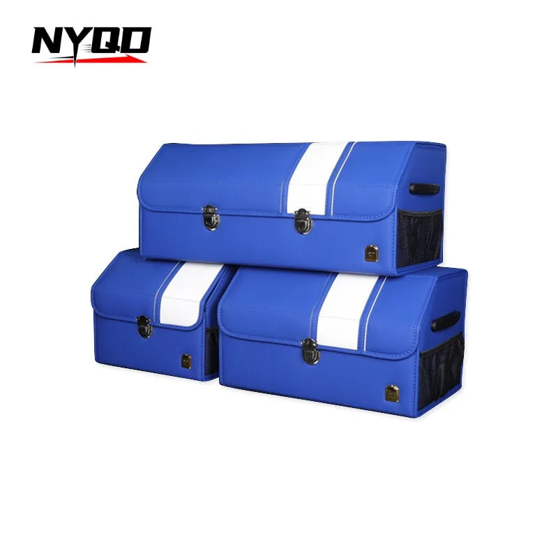 Car Trunk Storage Box Large Capacity Auto Multiuse Tools Organizer Box Stowing Tidying Leather Folding for Emergency Storage Box - Premium  from Lizard Vigilante - Just $198.99! Shop now at Lizard Vigilante