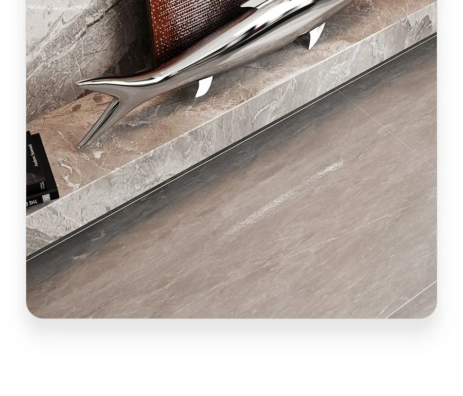 Stainless steel fish sculpture, outdoor lawn, pool, landscape decoration, mirror, crafts