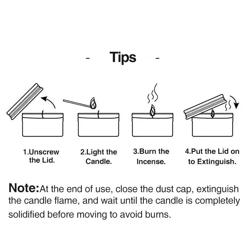 Scented Candle Handmade Natural Soy Aromatherapy Fragrance Birthday/New Year/Teacher Day/Christmas/Party Mother's Day Gift