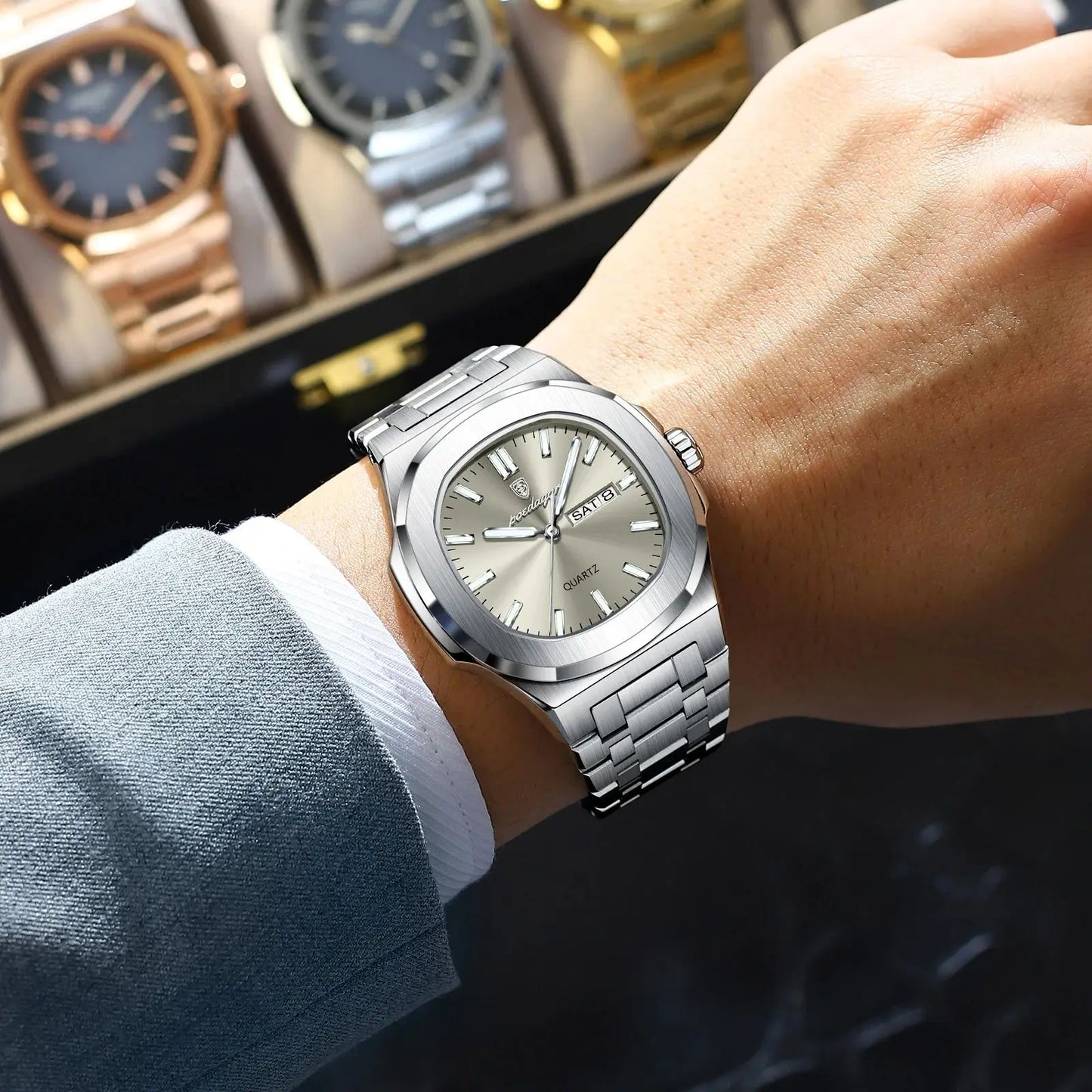 Men’s Luxury Square Watch