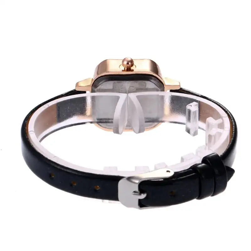 Women Watch Small Square Dial Thin Leather Strap Ladies Wristwatch Elegant Female Watches Casual Relogios Feminino Reloj
