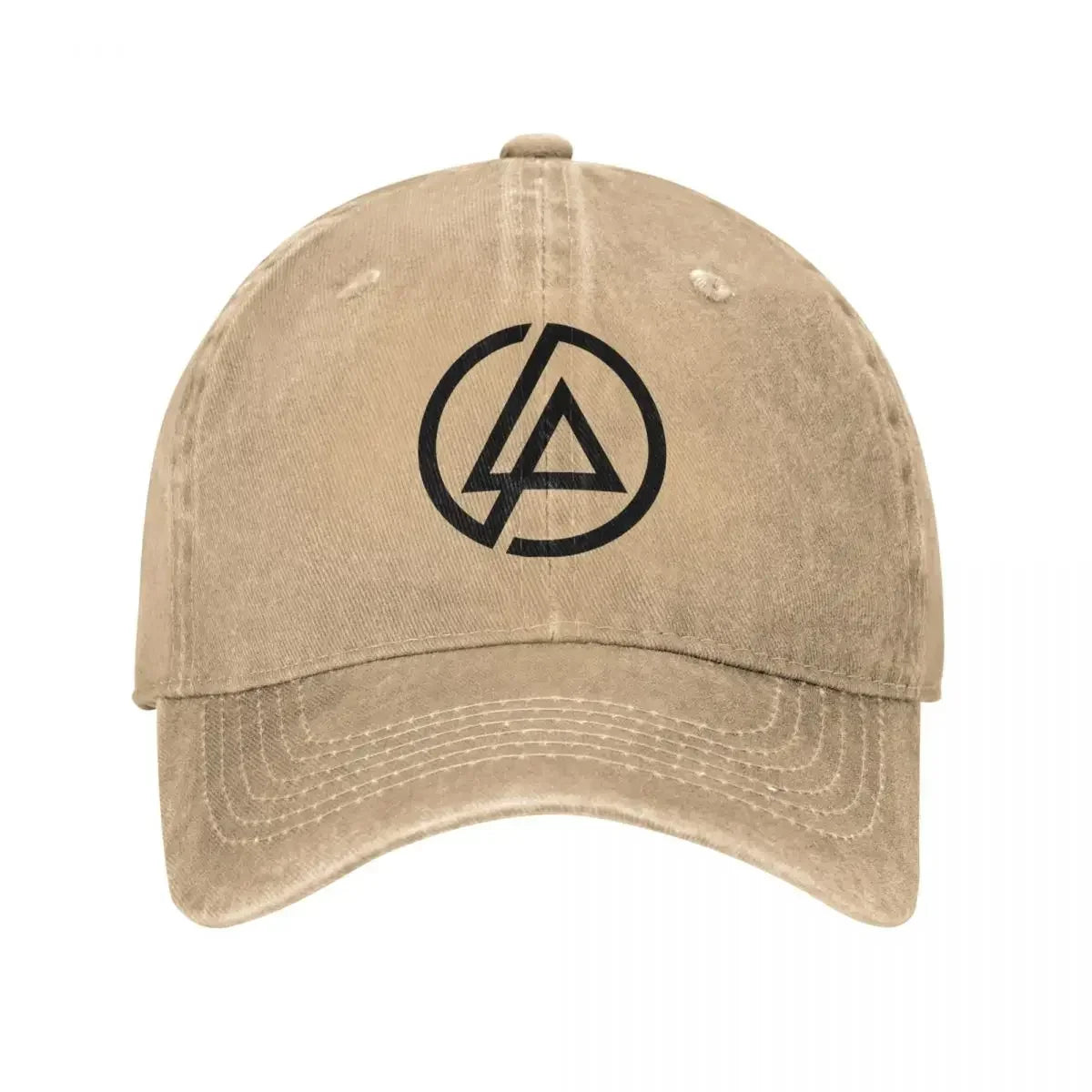 Linkin Park "Meteora & Minutes to Midnight" Distressed Baseball Cap – Adjustable Snapback Hat for Men & Women - Premium baseball cap from Lizard Vigilante - Just $26.88! Shop now at Lizard Vigilante