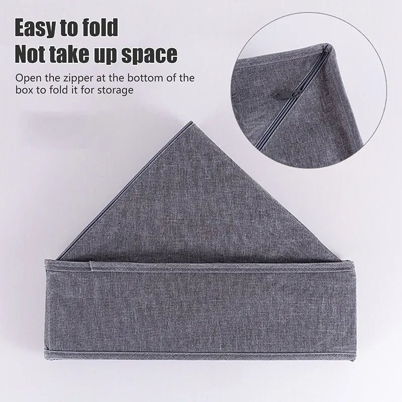 Fabric Underwear Bra Storage Box Underwear Sorting Box Panty Socks Compartment Storage Box Drawer Organizer Home Storage