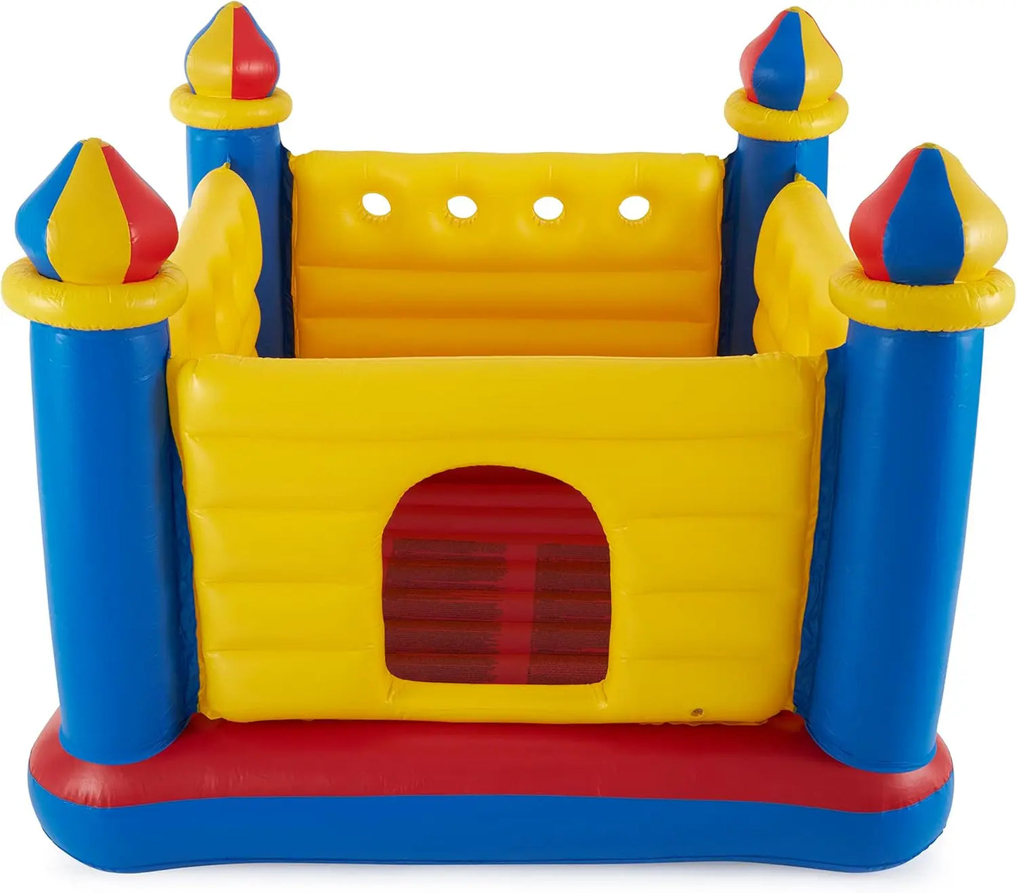 Intex 48259EP Inflatable Colorful Jump-O-Lene Castle Bouncer Indoor Outdoor Kids Jump Bounce House for 2 Kids, Ages 3 to 6 Years - Premium  from Lizard Vigilante - Just $89.99! Shop now at Lizard Vigilante