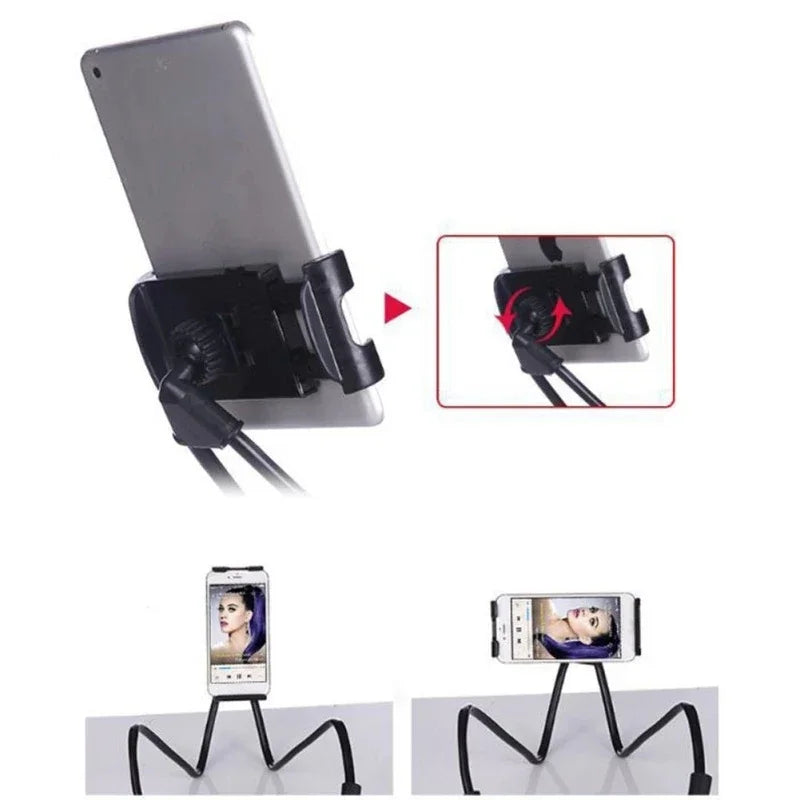 Flexible Mobile Phone Holder Hanging Neck Lazy Necklace Bracket Bed 360 Degree Phones Holder Stand For iPhone Xiaomi Samsung - Premium  from Lizard Vigilante - Just $10.99! Shop now at Lizard Vigilante